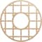 Ekena Millwork O'Neal Wood Fretwork Pierced Ceiling Medallion, Alder, 38"OD x 13 3/4"ID x 3/8"T CMWP38X38X0375ONAL - alternate 1